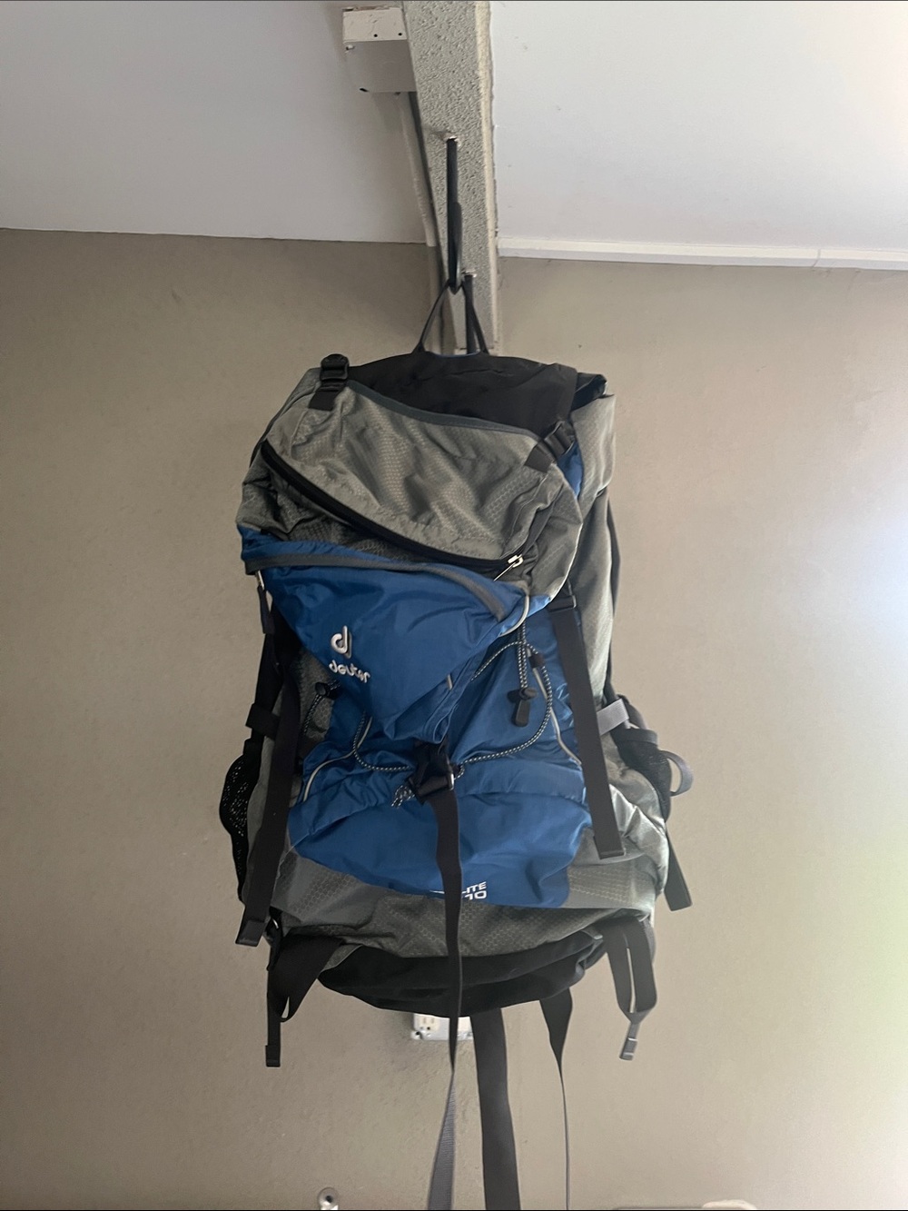 DUETER 65+ Liter backpack- great for outdoor adventures-custom adjustable pack
